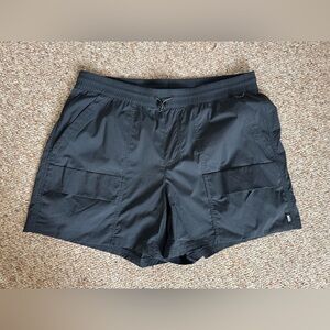 REI Black Women's Athletic Cargo Shorts
